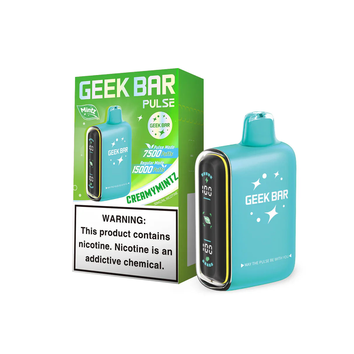 Geek Bar Pulse - 15k 5% - 16mL - 5ct