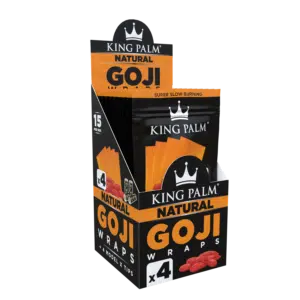 King Palm Goji Wraps - 15ct