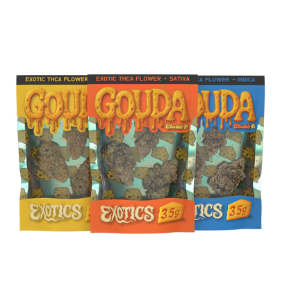 Cheddr Gouda Exotics | 3.5g Flower | 5ct