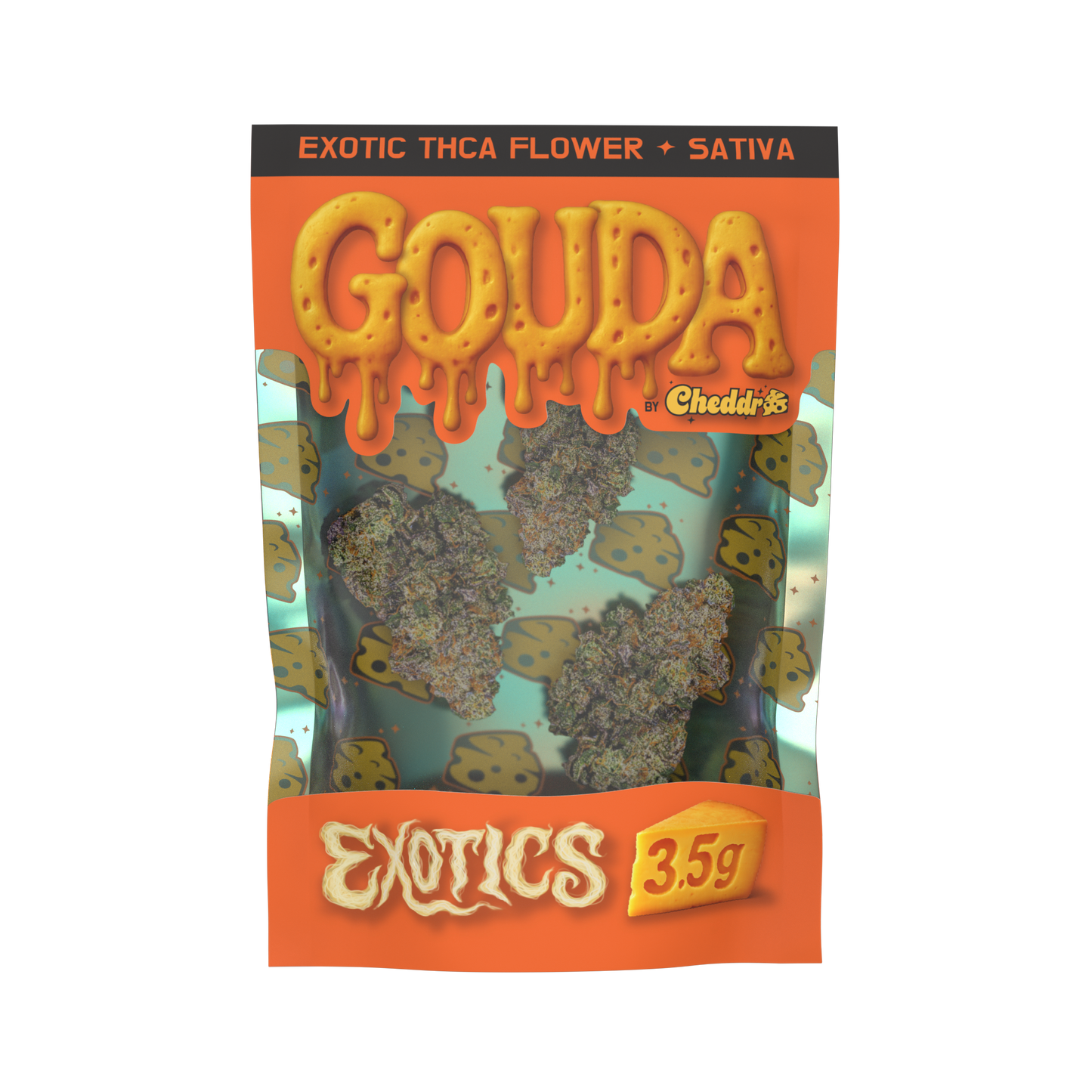 Cheddr Gouda Exotics | 3.5g Flower | 5ct