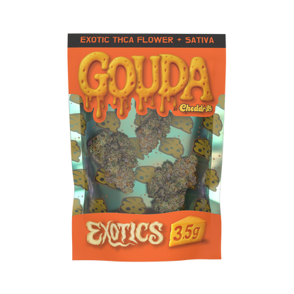 Cheddr Gouda Exotics | 3.5g Flower | 5ct
