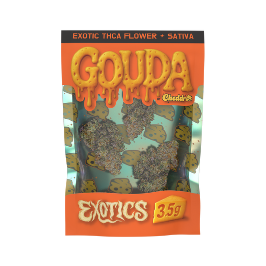 Cheddr Gouda Exotics | 3.5g Flower | 5ct