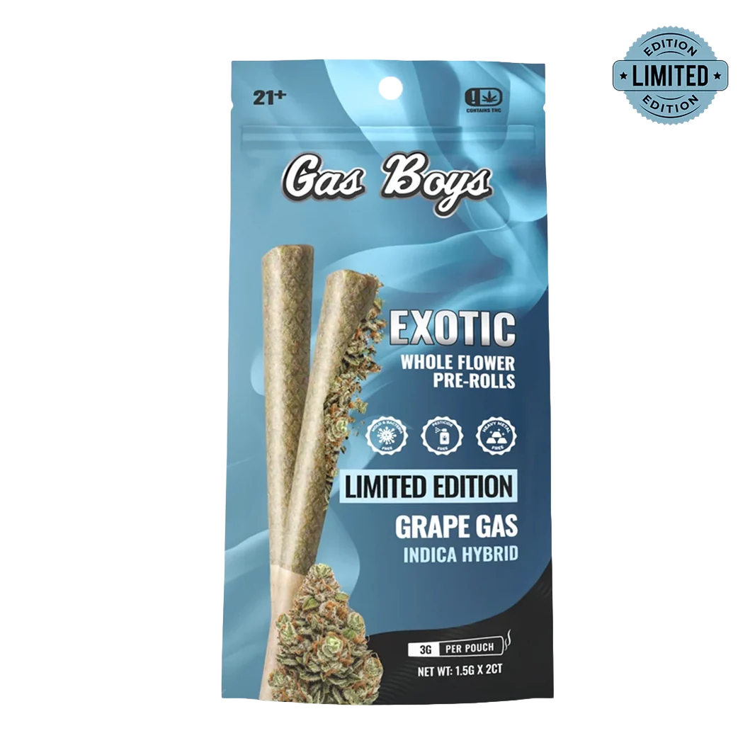 Gas Boys - 1.5g Prerolls - 2pk - 10ct