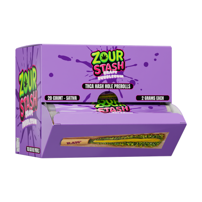 Zour Stash - 2g Pre-Roll THCA Hash Holes - 20ct