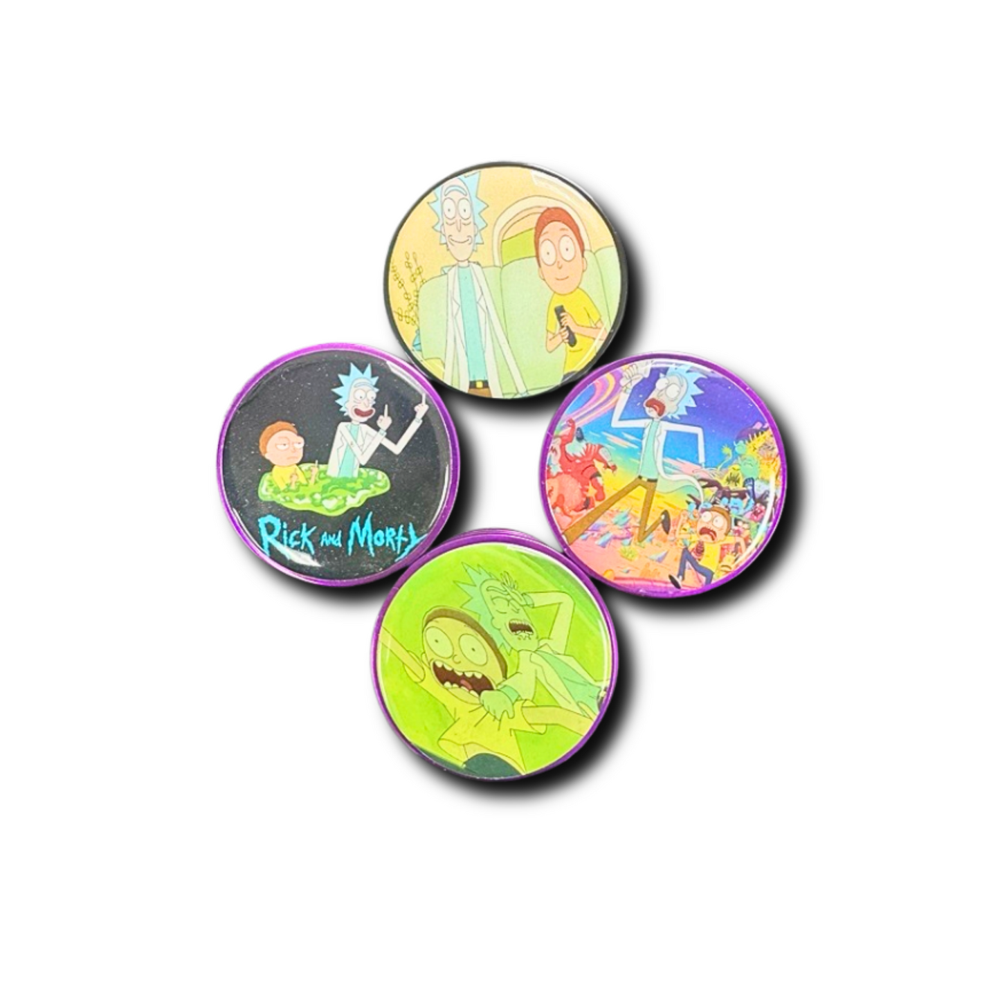 Grinder - 4pc - Scientist Secret - Assorted Sizes