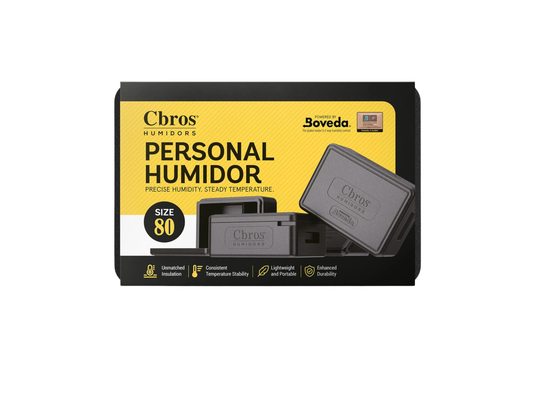Cigar Bros - Personal Humidor - 80ct