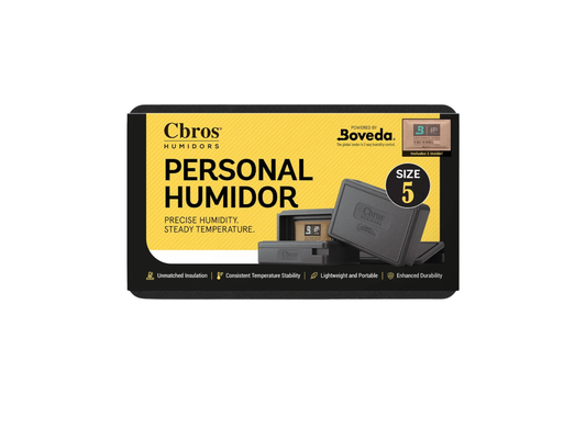 Cigar Bros - Personal Humidor - 5ct