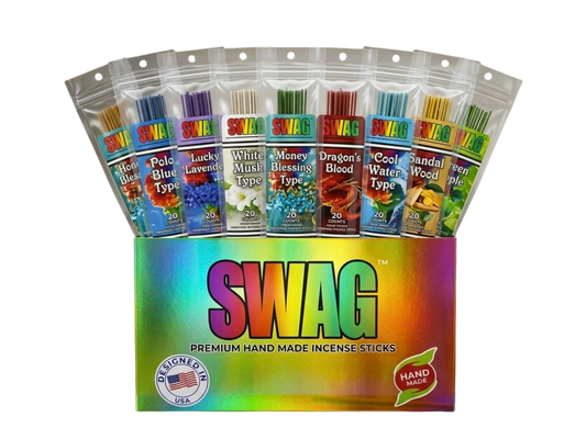 Swag - Assorted 11" Incense Display - 72ct