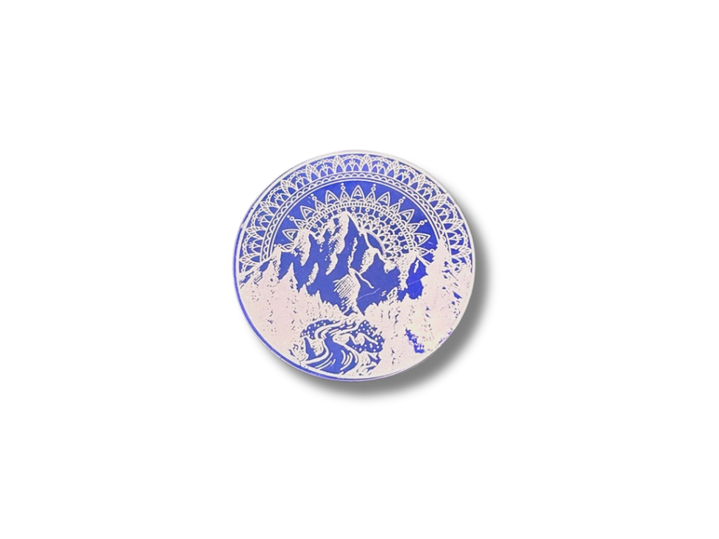 Grinder - 4pc - Nature Engraved - 55mm