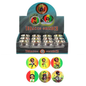 Grinder - Rasta Design - 30mm - 2pc - 24ct [ GR045 ] +