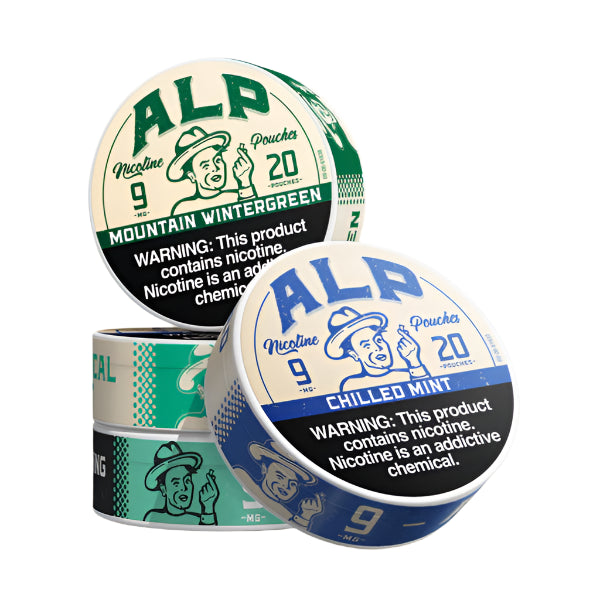 Alp - 9mg Nic Pouch | 20pk - 5ct
