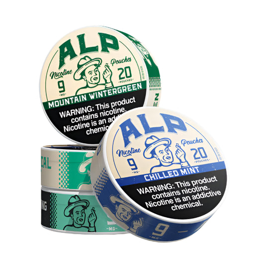 Alp - 9mg Nic Pouch - 20pk - 5ct