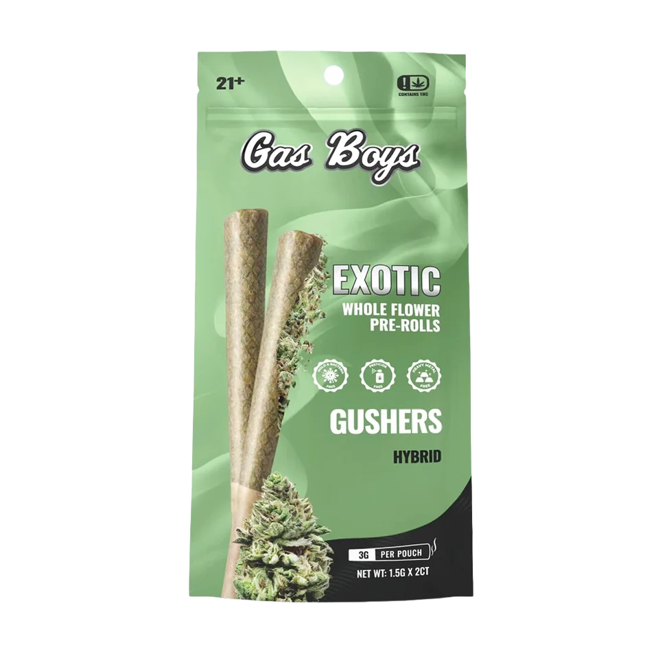 Gas Boys - 1.5g Prerolls - 2pk - 10ct