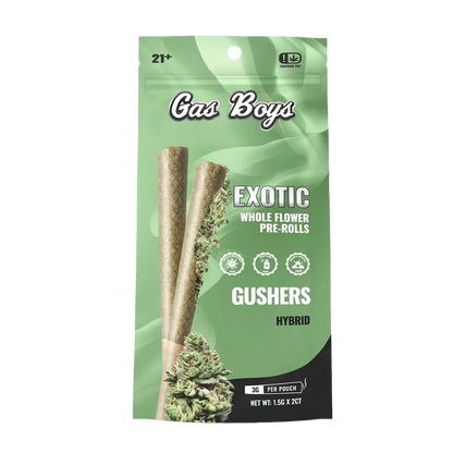 Gas Boys - 1.5g Prerolls - 2pk - 10ct