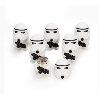Grinders - 3pc White Storm Troopers Design - 6ct [ #18 ]