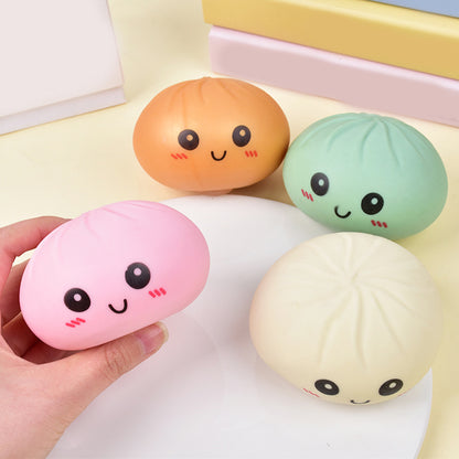 Squish Toy - 12ct - Dumpling Regular Plain