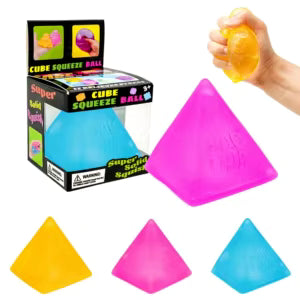 Squish Toy - 12ct - Cube Sandy