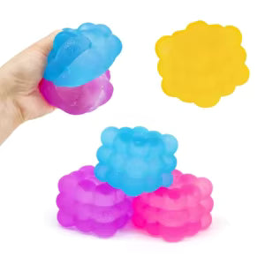 Squish Toy - 12ct - Cube w/ Spheres