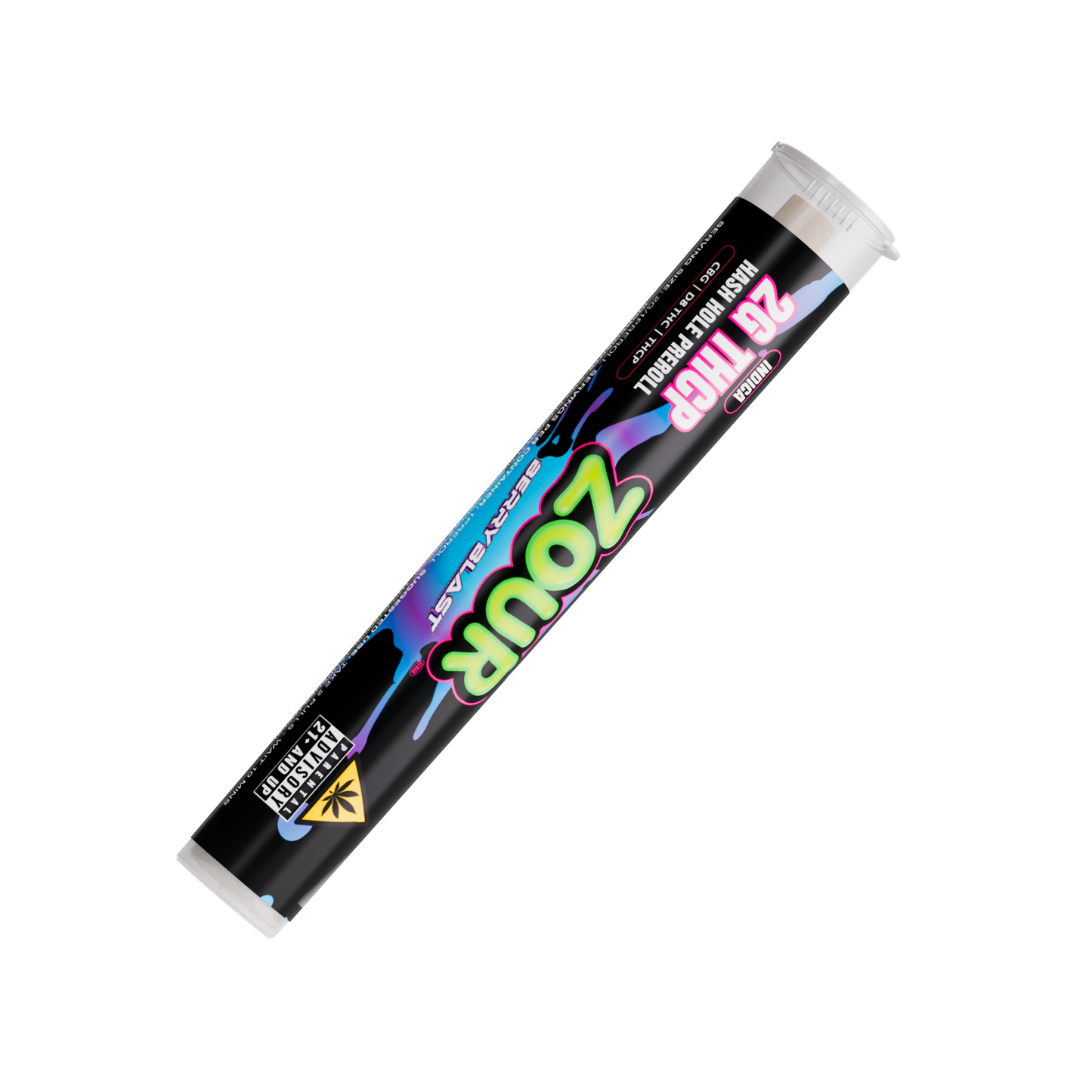 Zour Stash - 2g Pre-Roll THCP Hash Holes -  20ct