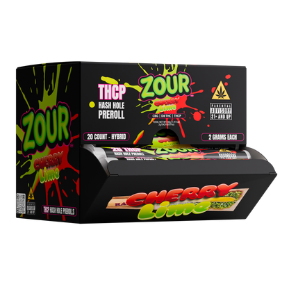 Zour Stash - 2g Pre-Roll THCP Hash Holes -  20ct