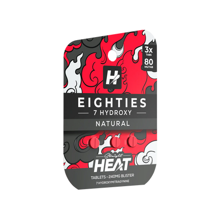 Straight Heat - 80mg 7-OH Tabs - 3pk - 10ct