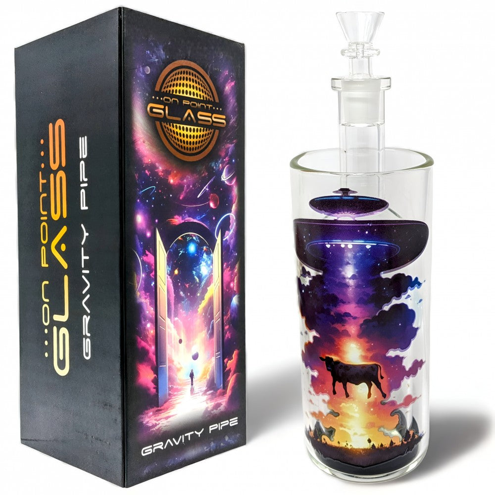 On Point Glass - 8" Gravity Water Pipe Collection