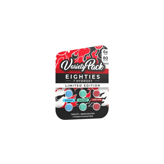 Straight Heat - 80mg 7-OH Tabs Limited Edition Variety Pack - 6pk - 10ct