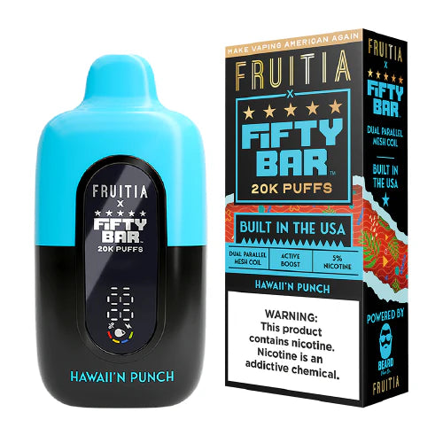 Fruitia x Fifty Bar 20k - 18ml - 5ct +