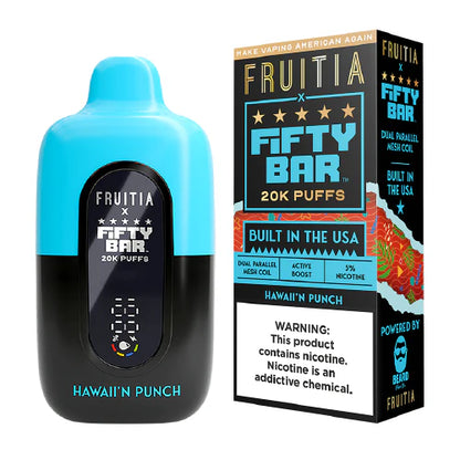Fruitia x Fifty Bar 20k - 18ml - 5ct +