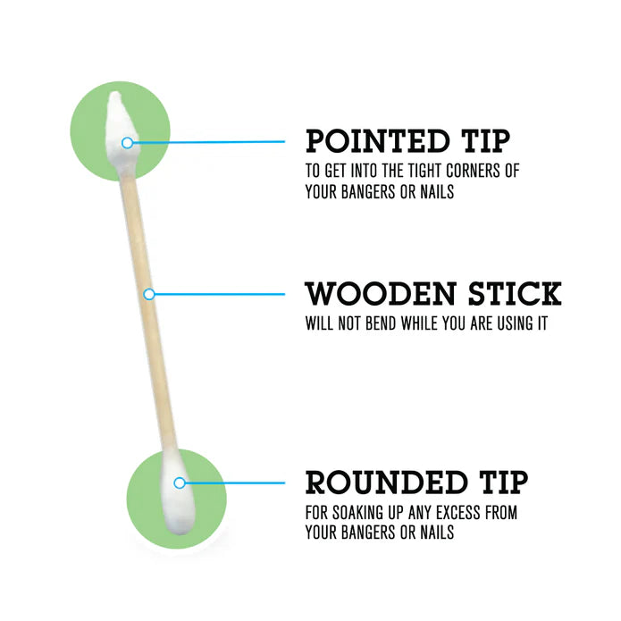 Hemper Tech Cotton Swabs (6pk) 200ct Display