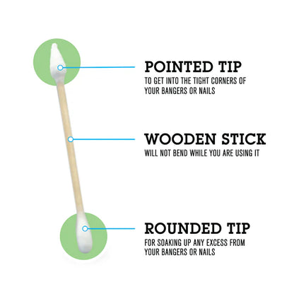 Hemper Tech Cotton Swabs (6pk) 200ct Display