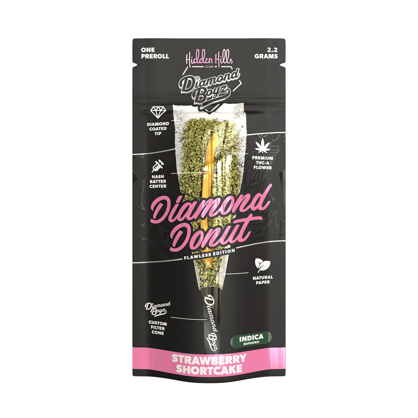 Hidden Hills - 2.2g Pre-Roll Donuts - 10ct