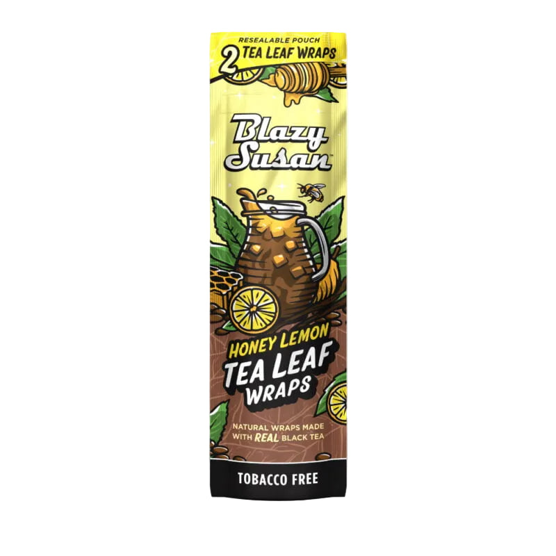 Blazy Susan - Vegan Natural Tea Leaf Wraps - 2pk - 25ct