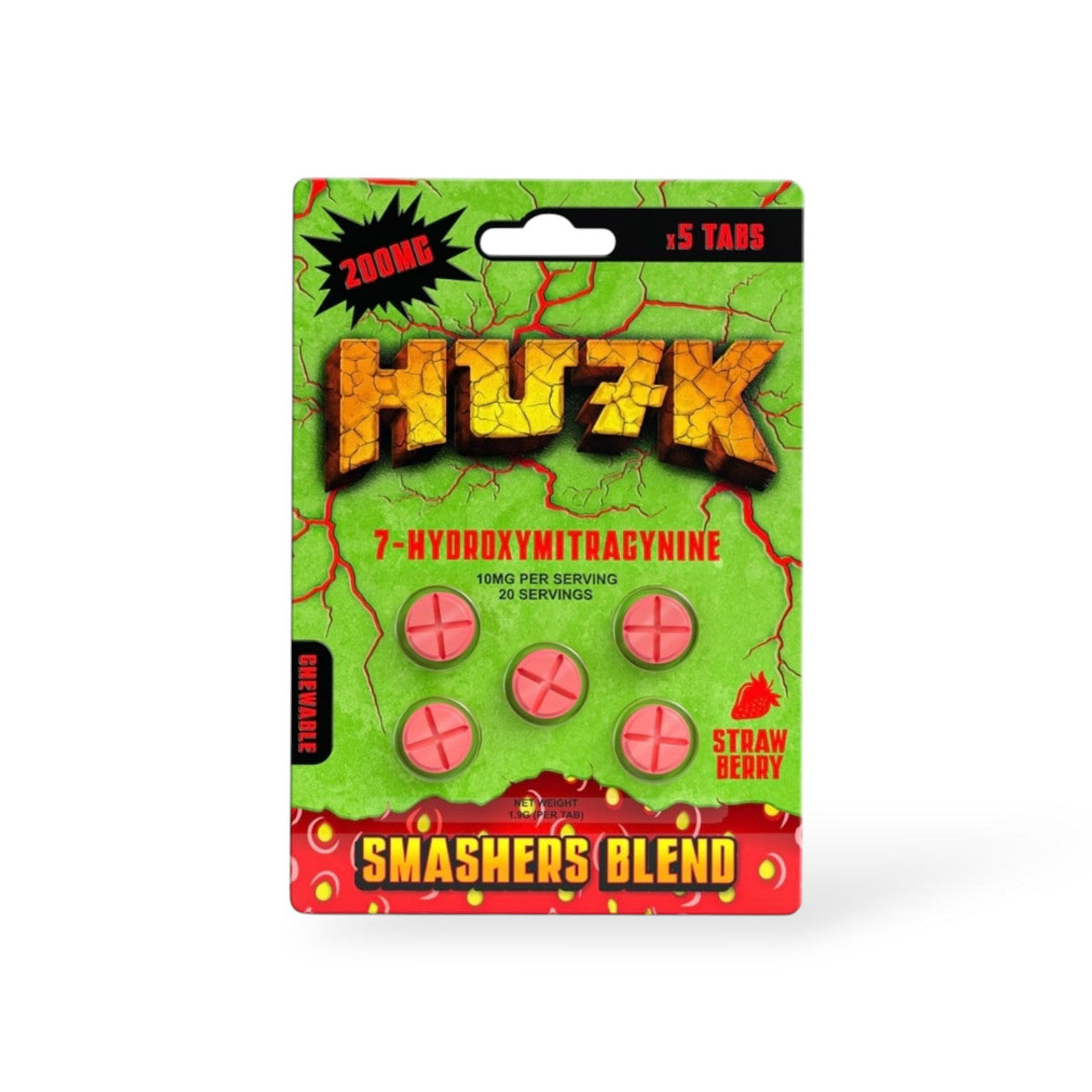Hu7k - 40mg 7-OH Tabs - 5pk - 10ct