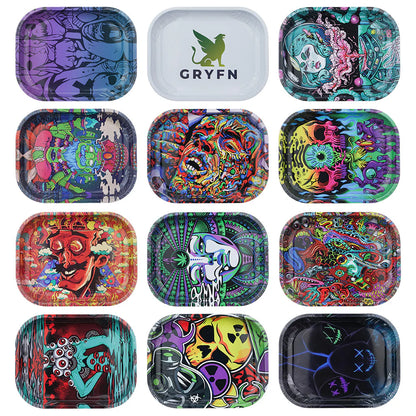 IDGAF Rolling Trays - 12ct - Small - Design B [ ST200 ]