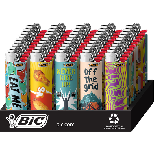 Bic - Lighters - Limited Good Vibes - 50ct