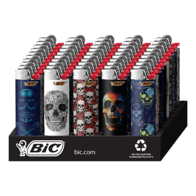 Bic - Lighters - Limited Skulls - 50ct
