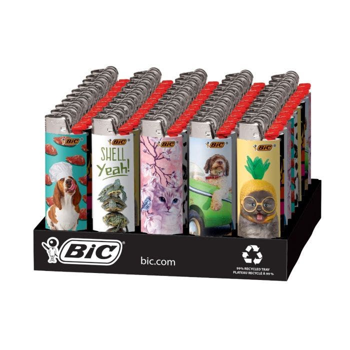 Bic - Lighters - Animal Lovers - 50ct