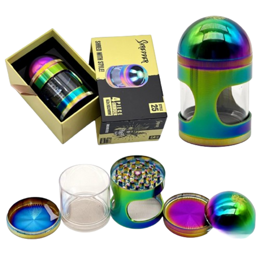 Shredder Grinder (4pc) - 63mm - Rainbow-155 XC #10