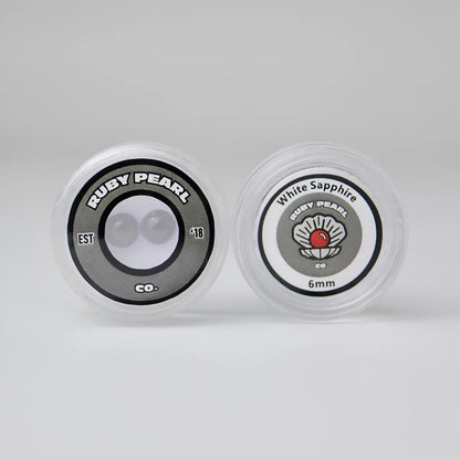 RPC - Terp Pearls - 6mm Sapphire - 2ct - Clear