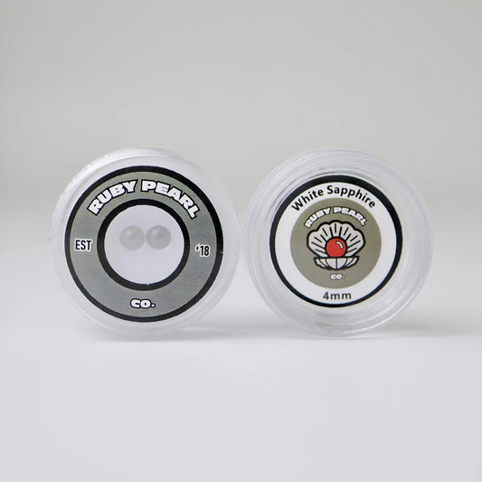 RPC - Terp Pearls - 4mm Sapphire - 2ct - Clear