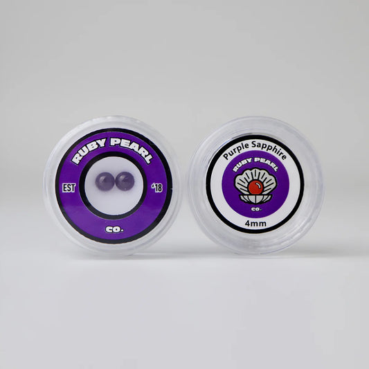 RPC - Terp Pearls - 4mm Sapphire - 2ct - Purple