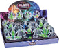 Fujima - Ashtray - Glass Round Leaf Toon 3.5" - 6ct