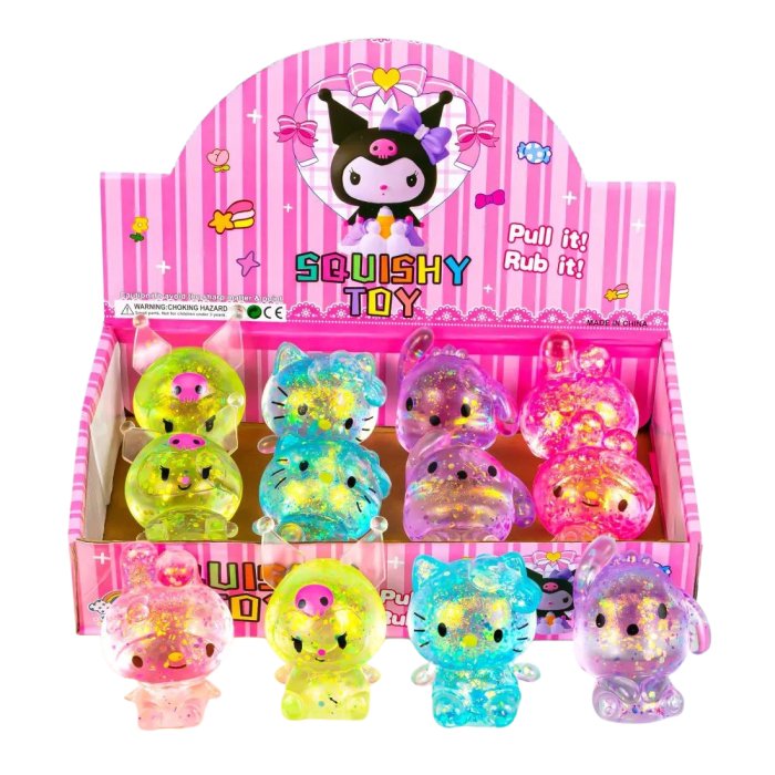 Squish Toy - 12ct - Kitty