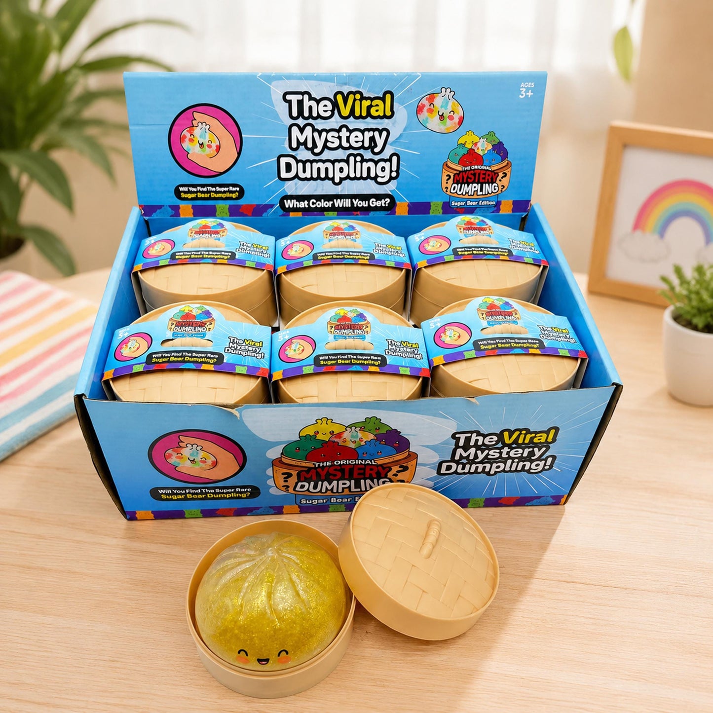 Squish Toy - 12ct - Dumpling Emoji