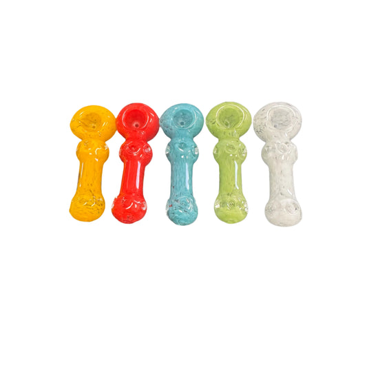 Hand Pipes - 3.5" Spoons w/ Patterns - 5ct