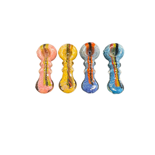 Hand Pipes - Double Ring Rasta - 4ct