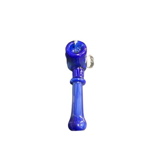 Blue Sherlock Glass Pipe - 2ct