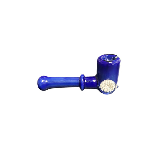 Blue Sherlock Glass Pipe - 2ct