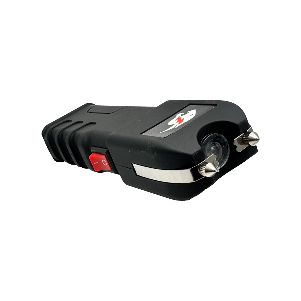 Cheetah Mega Force Stun Gun w/ Flashlight - Black